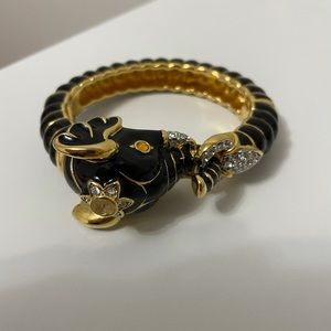 Limited edition Kenneth Jay Lane Elepant Bangle